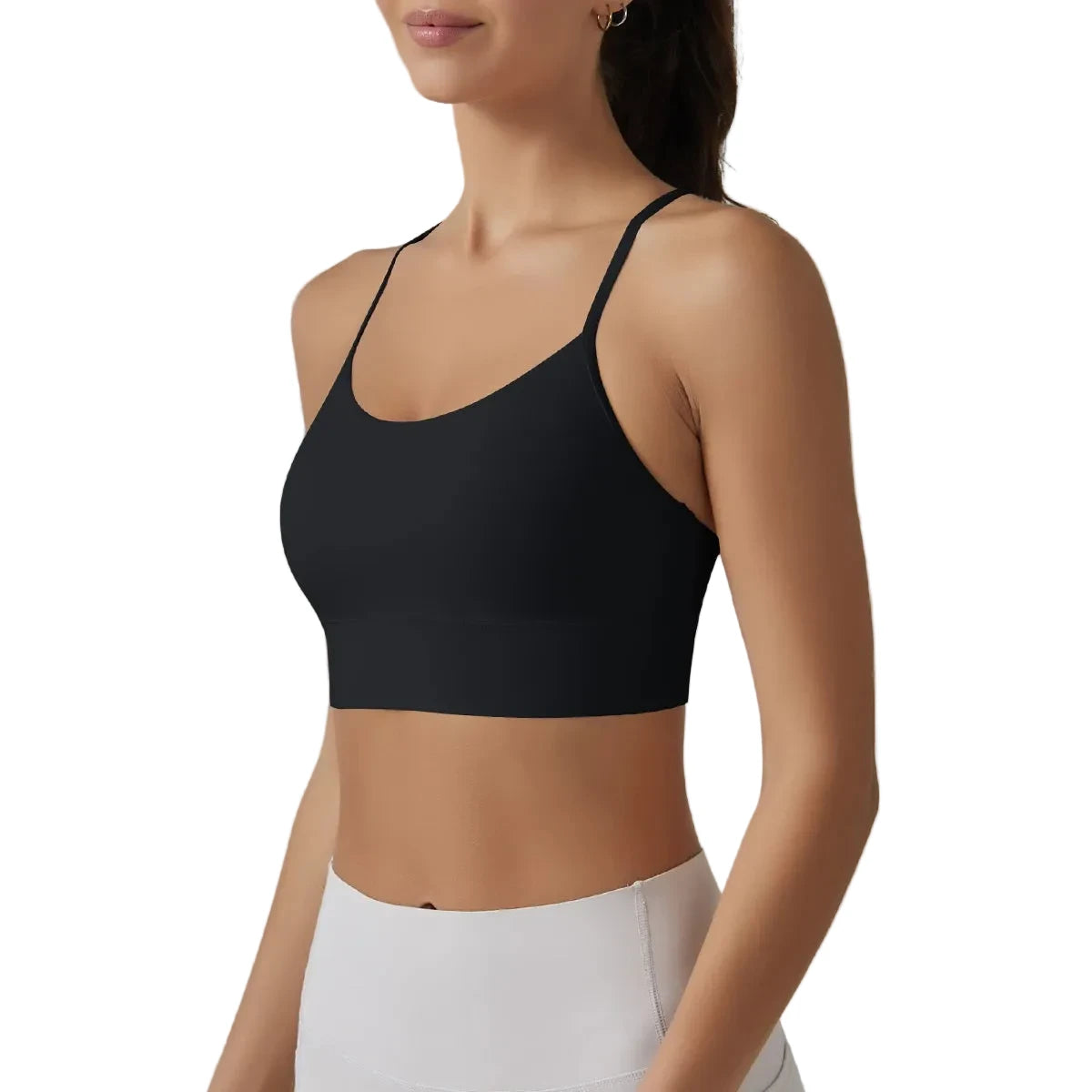 Strappy Racer Back Crop Top