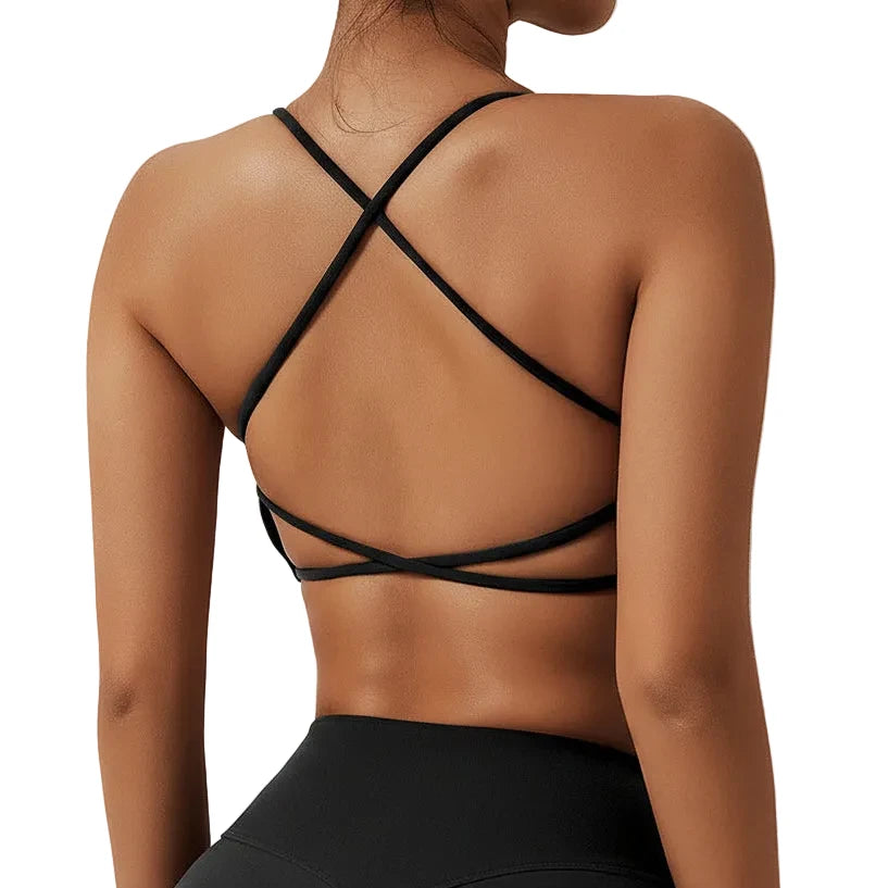 Crossover Strappy Crop Top