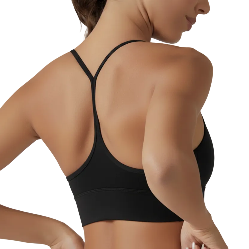 Strappy Racer Back Crop Top