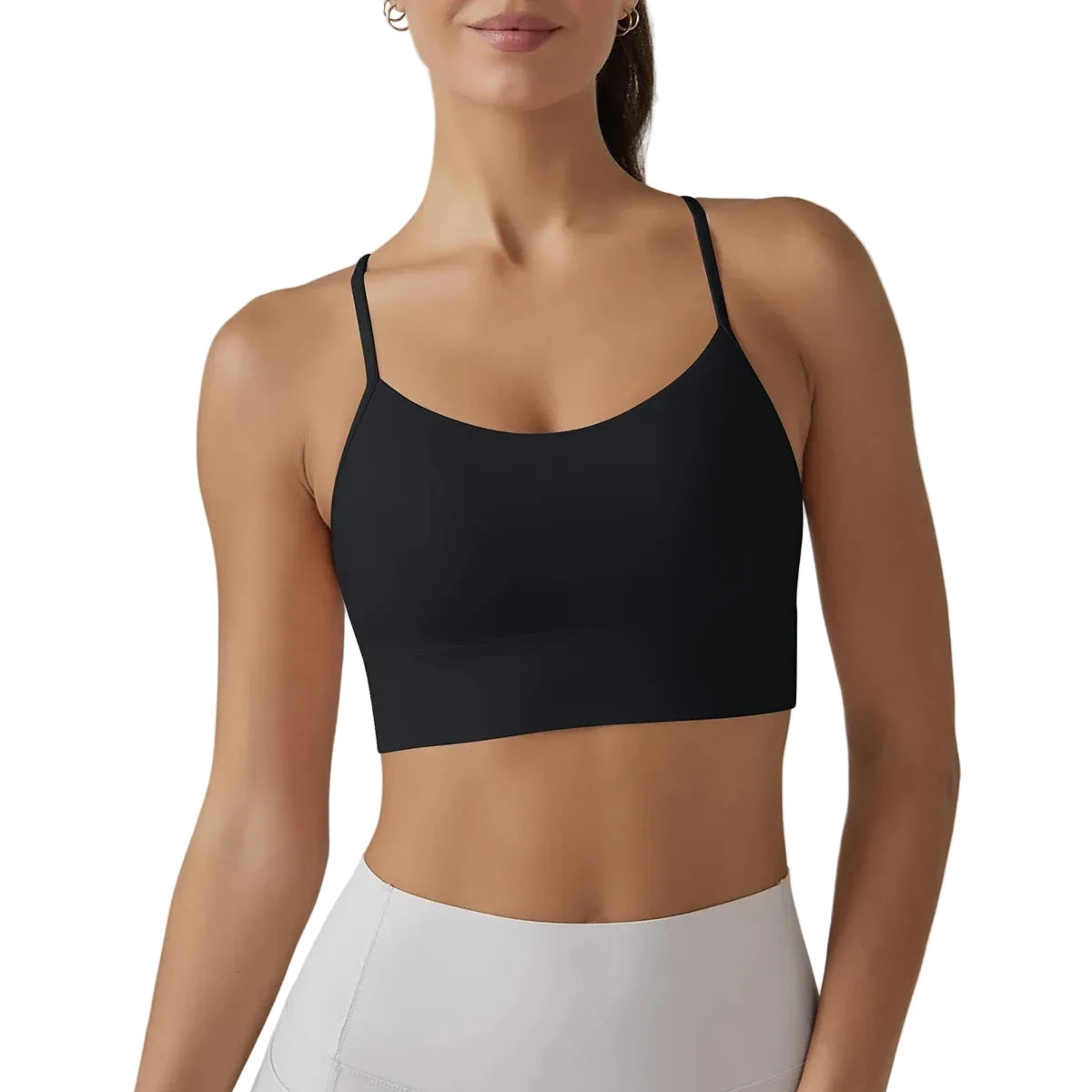 Strappy Racer Back Crop Top