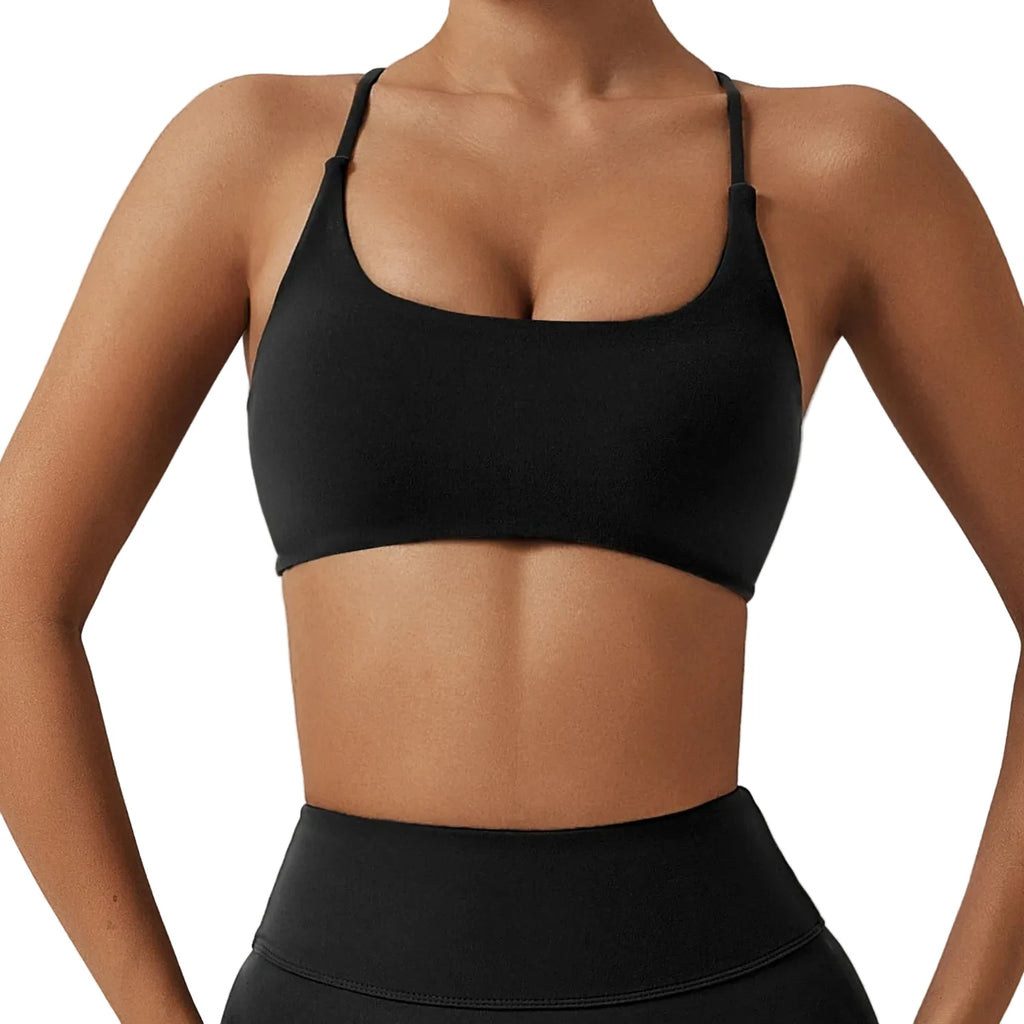 Crossover Strappy Crop Top