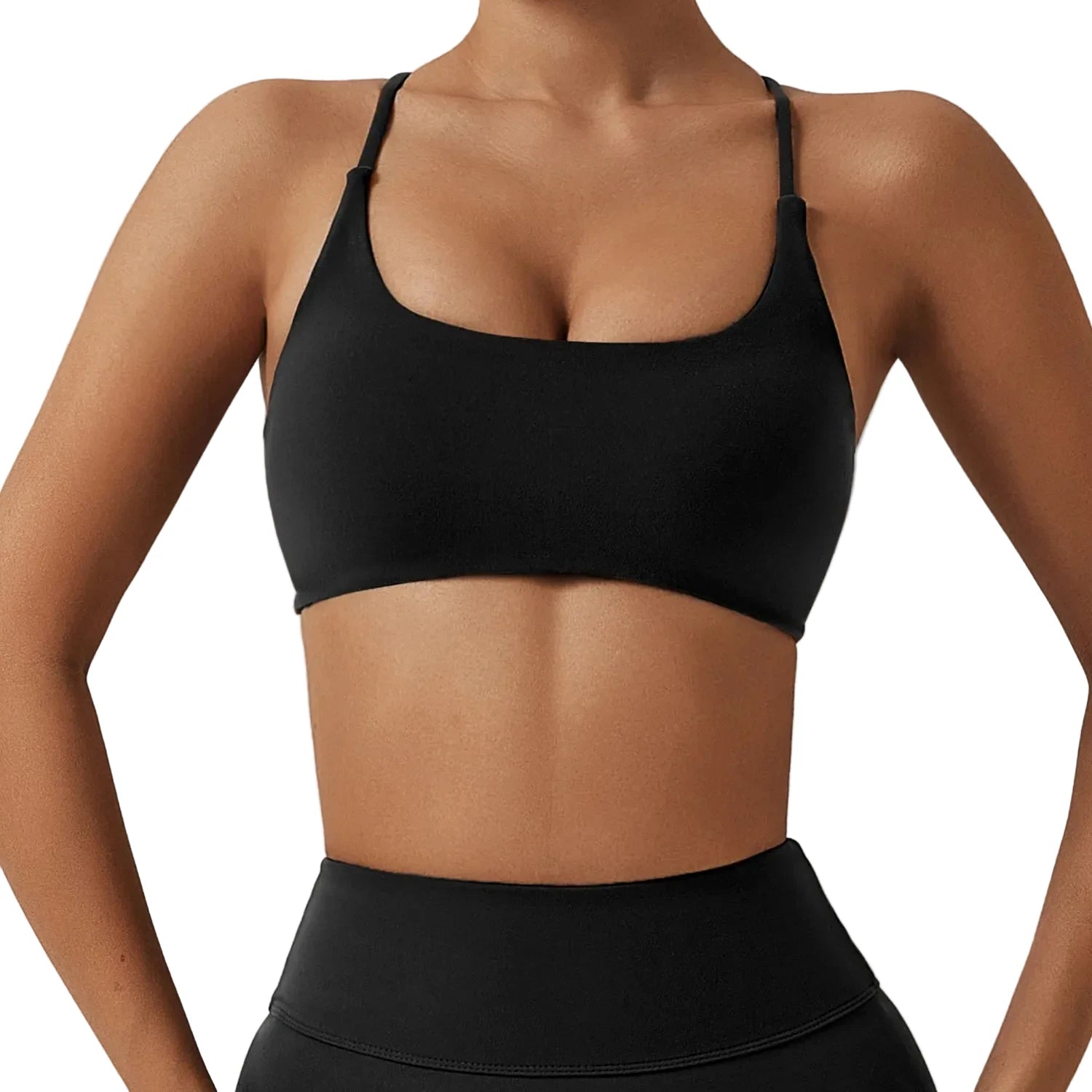 Crossover Strappy Crop Top